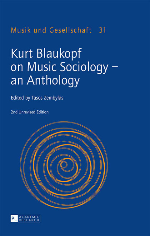 Cover image for book Kurt Blaukopf on Music Sociology – an Anthology