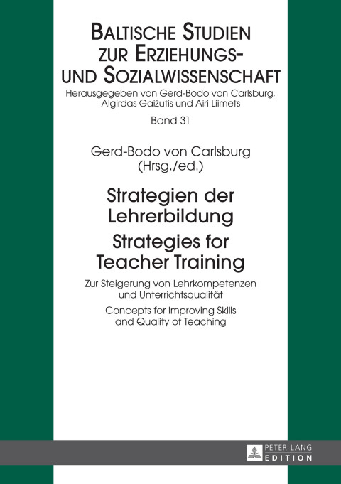 Cover image for book Strategien der Lehrerbildung / Strategies for Teacher Training