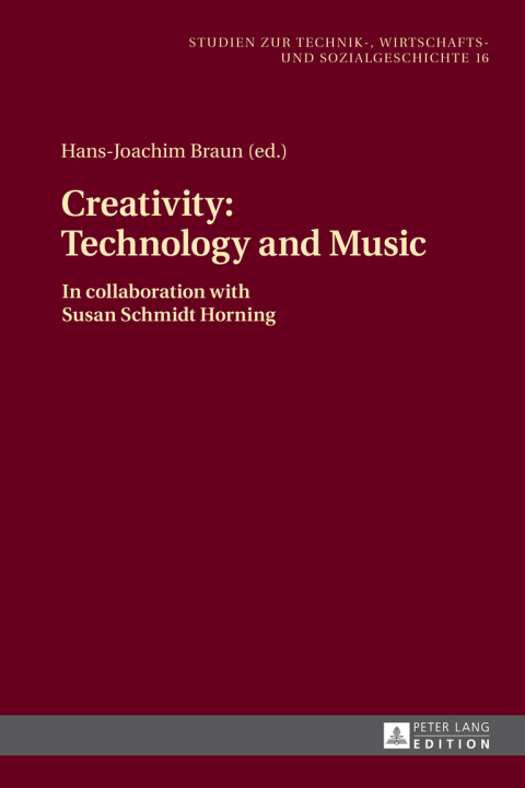 Cover image for book Creativity: Technology and Music
