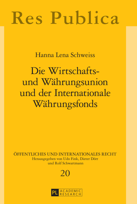 Cover image for book Die Wirtschafts- und Waehrungsunion und der Internationale Waehrungsfonds