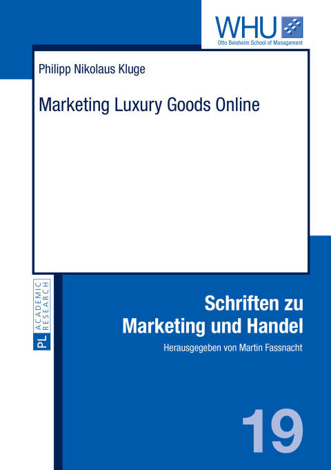 Cover image for book Marketing Luxury Goods Online