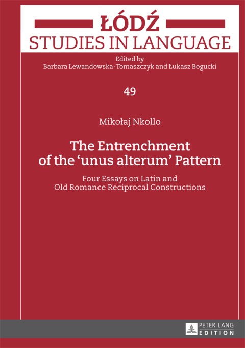 Cover image for book The Entrenchment of the «unus alterum» Pattern