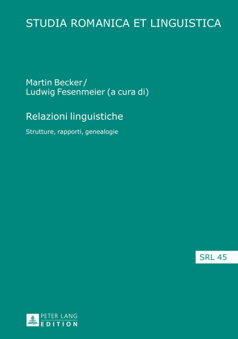 Cover image for book Relazioni linguistiche