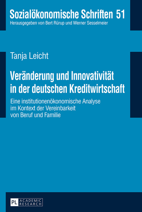 Cover image for book Veraenderung und Innovativitaet in der deutschen Kreditwirtschaft