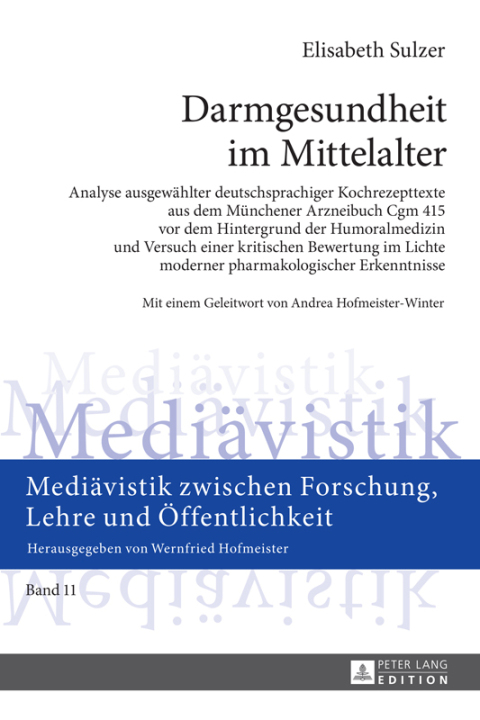 Cover image for book Darmgesundheit im Mittelalter