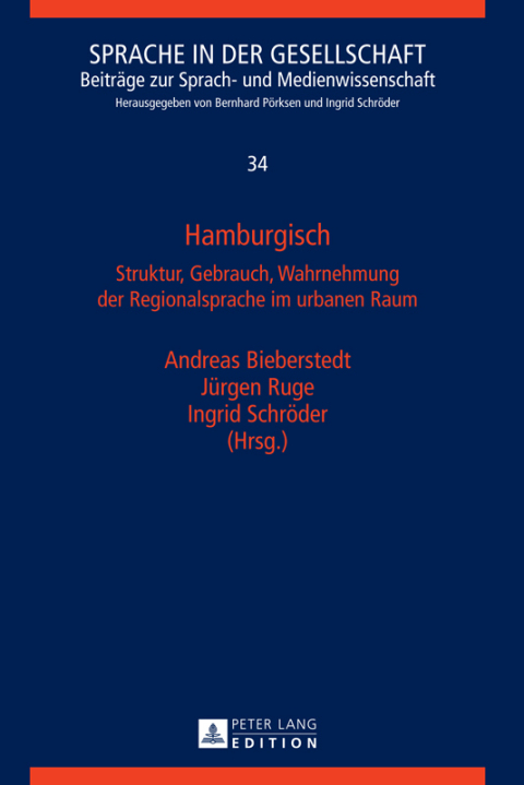 Cover image for book Hamburgisch