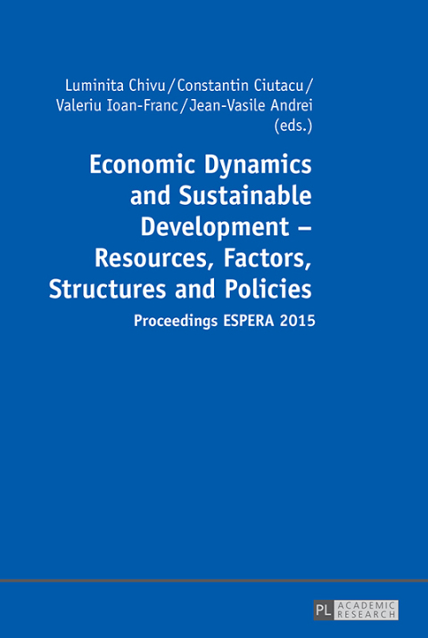 Cover image for book Economic Dynamics and Sustainable Development – Resources, Factors, Structures and Policies