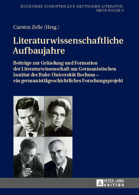 Cover image for book Literaturwissenschaftliche Aufbaujahre