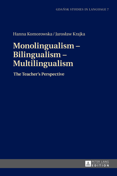 Cover image for book Monolingualism – Bilingualism – Multilingualism