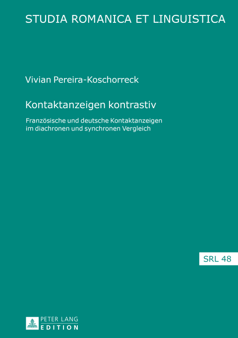 Cover image for book Kontaktanzeigen kontrastiv