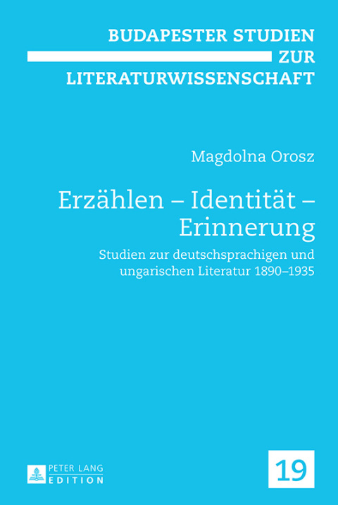 Cover image for book Erzaehlen – Identitaet – Erinnerung