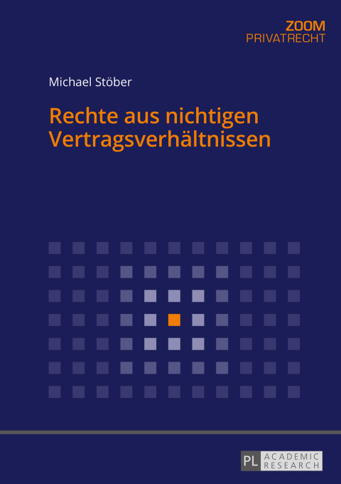 Cover image for book Rechte aus nichtigen Vertragsverhaeltnissen