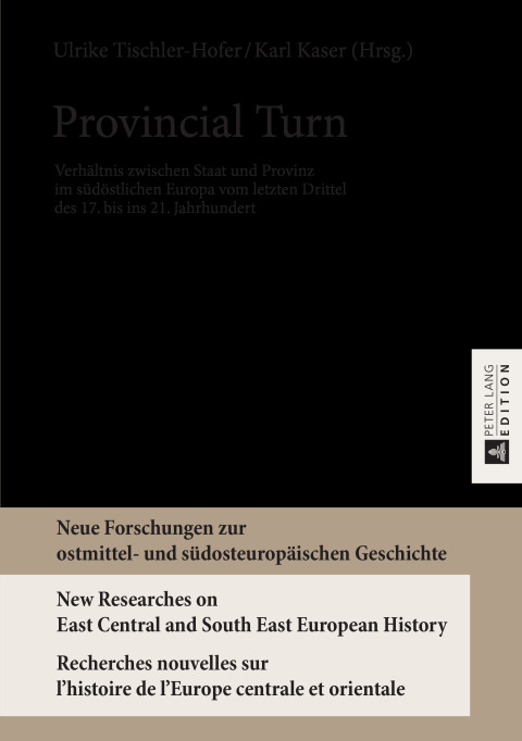 Cover image for book Provincial Turn