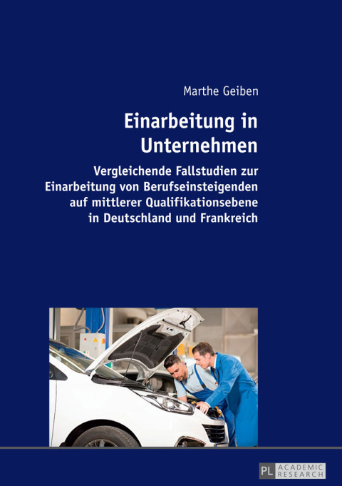 Cover image for book Einarbeitung in Unternehmen