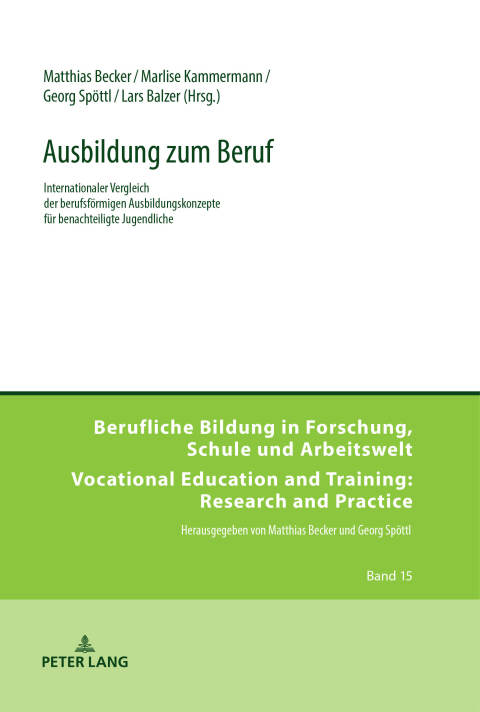 Cover image for book Ausbildung zum Beruf