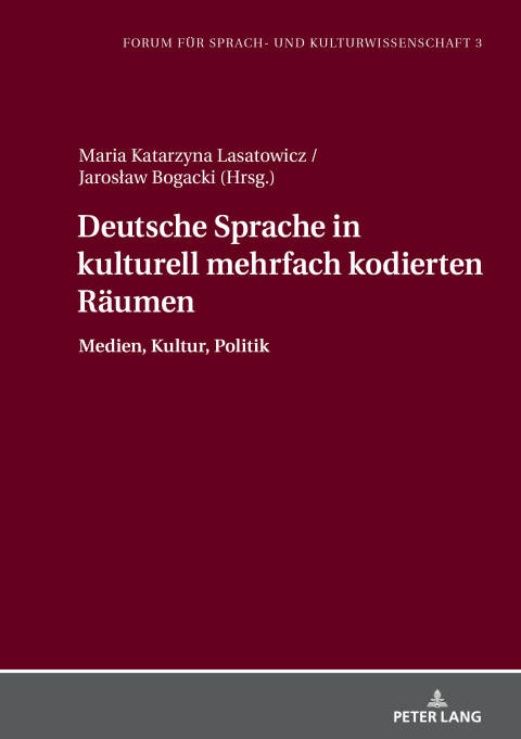 Cover image for book Deutsche Sprache in kulturell mehrfach kodierten Raeumen