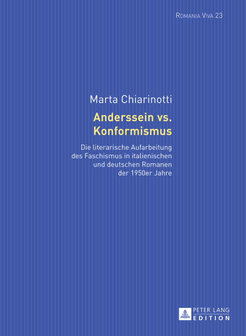 Cover image for book Anderssein vs. Konformismus