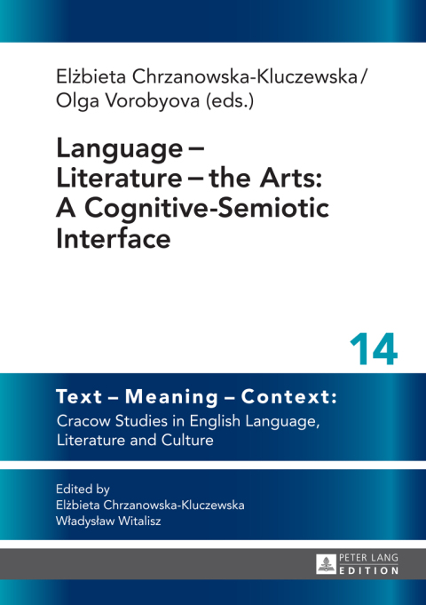 Cover image for book Language − Literature − the Arts: A Cognitive-Semiotic Interface
