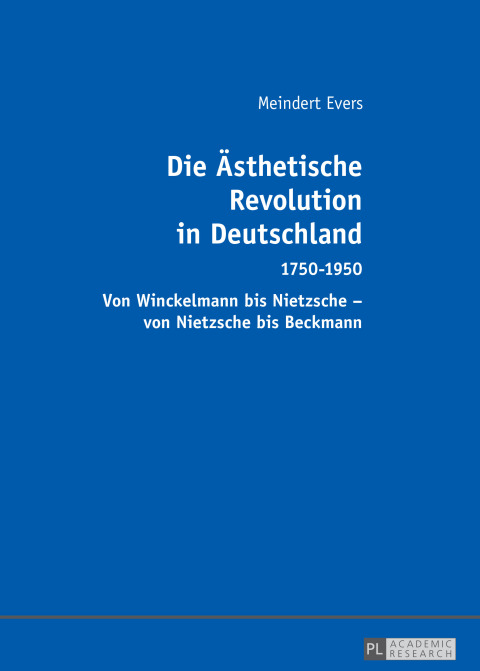 Cover image for book Die Aesthetische Revolution in Deutschland