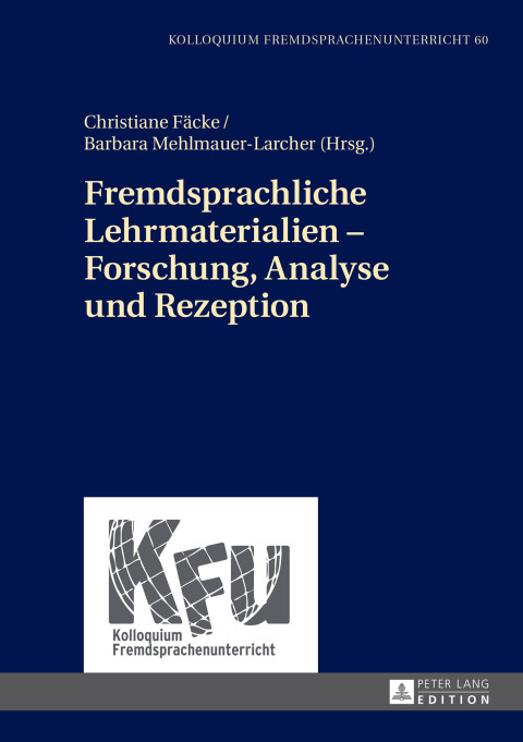 Cover image for book Fremdsprachliche Lehrmaterialien – Forschung, Analyse und Rezeption