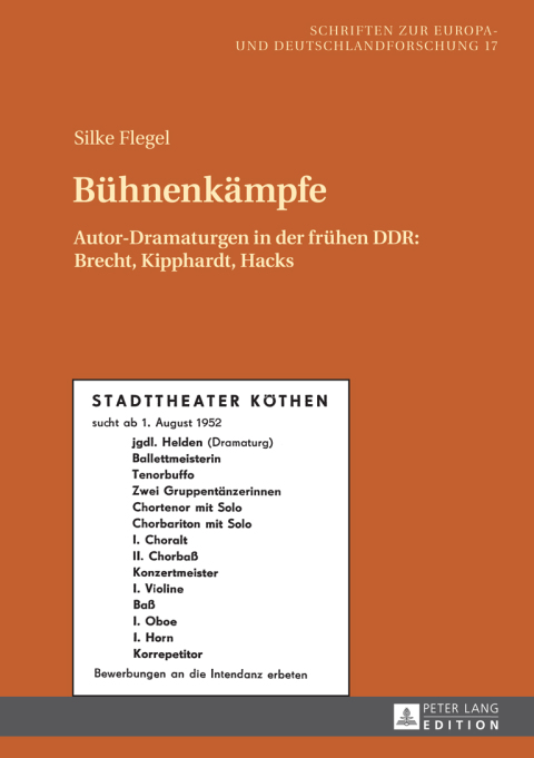 Cover image for book Buehnenkaempfe