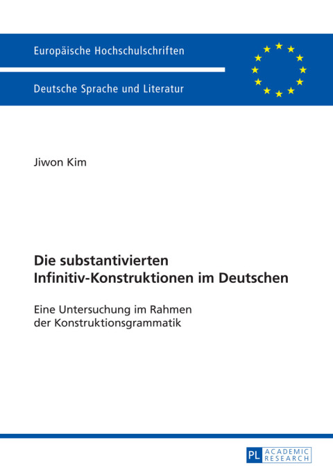 Cover image for book Die substantivierten Infinitiv-Konstruktionen im Deutschen