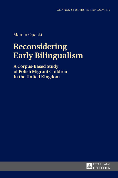 Cover image for book Reconsidering Early Bilingualism