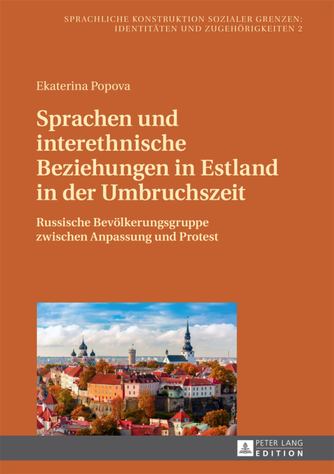 Cover image for book Sprachen und interethnische Beziehungen in Estland in der Umbruchszeit