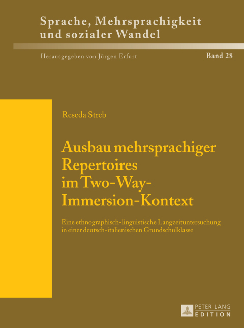 Cover image for book Ausbau mehrsprachiger Repertoires im Two-Way-Immersion-Kontext