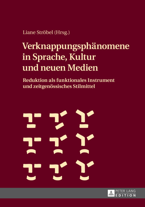 Cover image for book Verknappungsphaenomene in Sprache, Kultur und neuen Medien