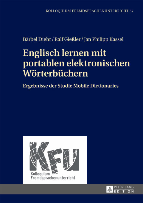 Cover image for book Englisch lernen mit portablen elektronischen Woerterbuechern