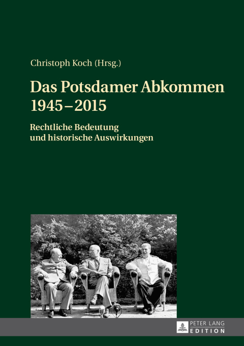 Cover image for book Das Potsdamer Abkommen 1945–2015