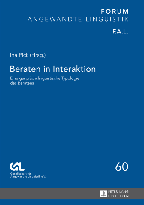 Cover image for book Beraten in Interaktion