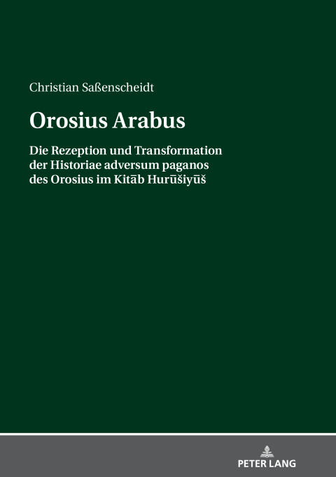 Cover image for book Orosius Arabus
