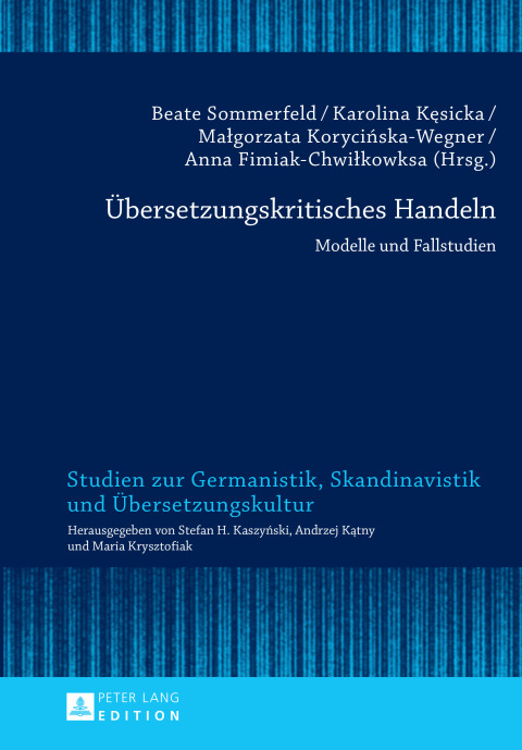 Cover image for book Uebersetzungskritisches Handeln