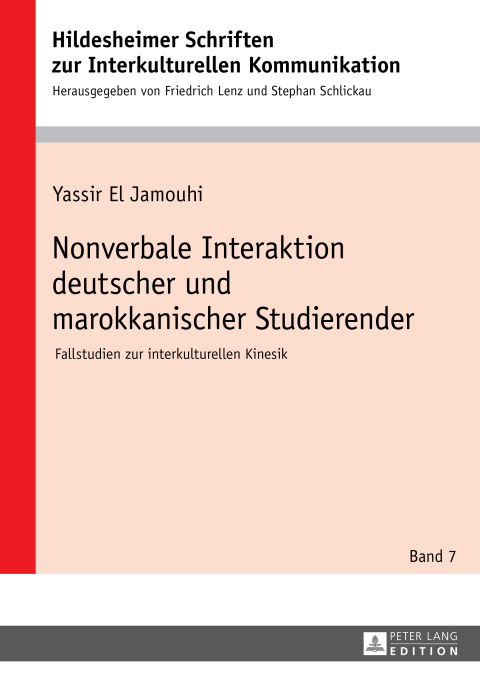 Cover image for book Nonverbale Interaktion deutscher und marokkanischer Studierender