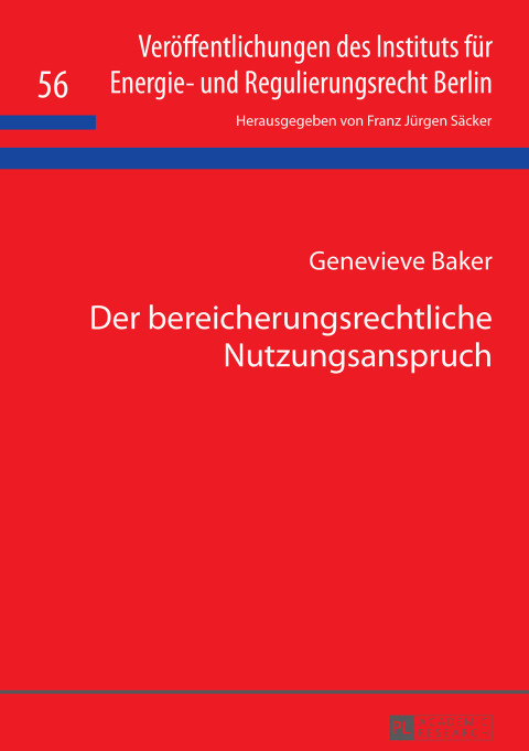 Cover image for book Der bereicherungsrechtliche Nutzungsanspruch