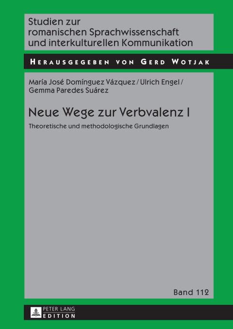 Cover image for book Neue Wege zur Verbvalenz I