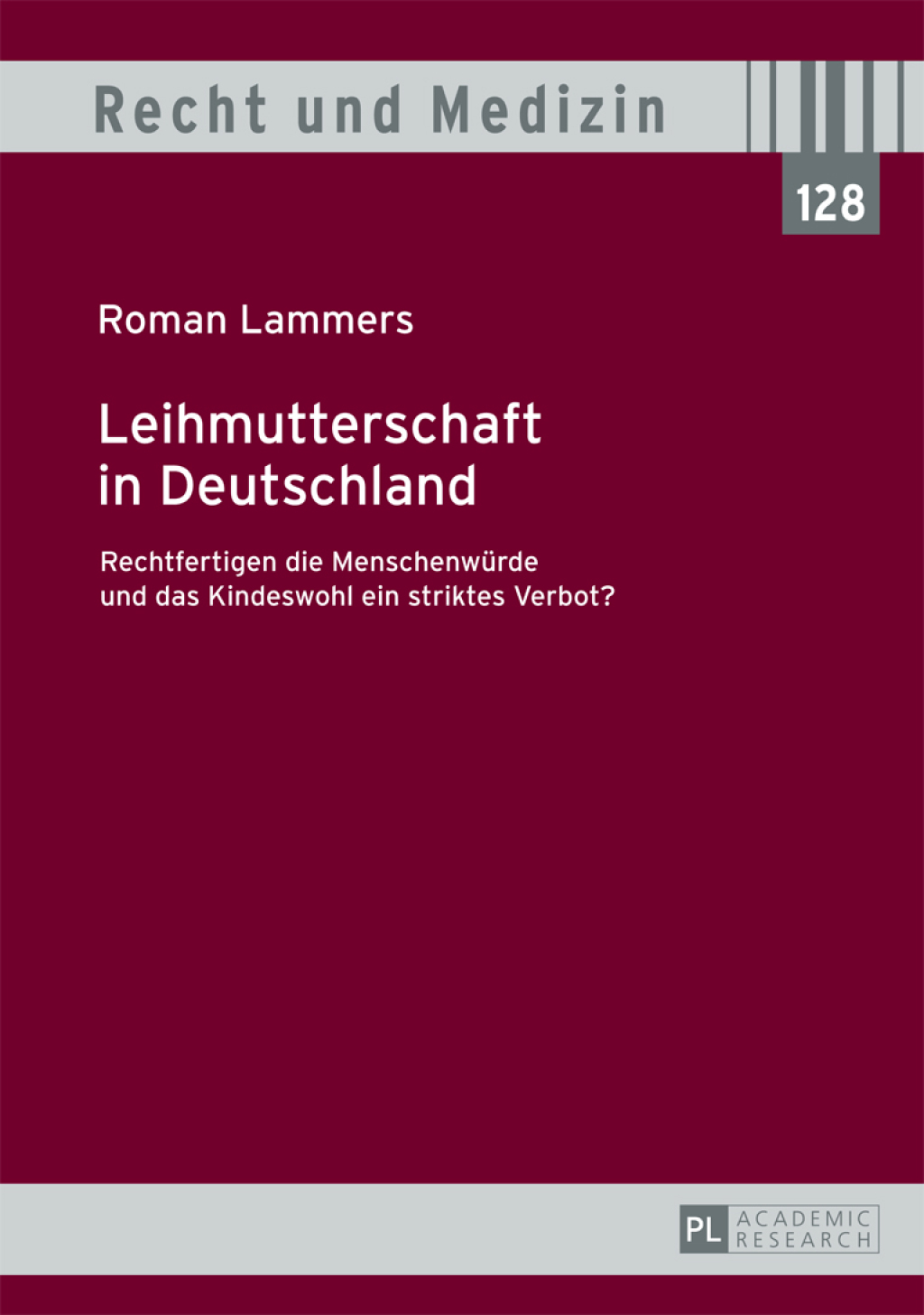 Leihmutterschaft in Deutschland - 1st Edition (eBook)