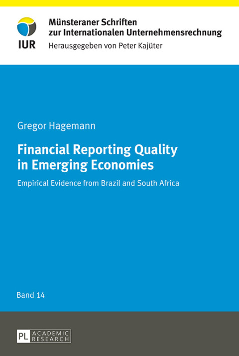 Cover image for book Financial Reporting Quality in Emerging Economies
