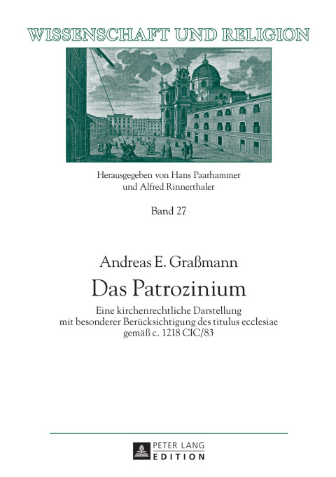Cover image for book Das Patrozinium