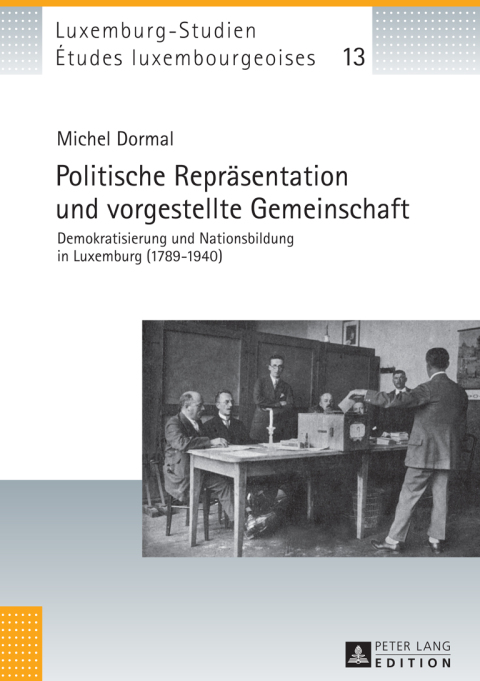 Cover image for book Politische Repraesentation und vorgestellte Gemeinschaft