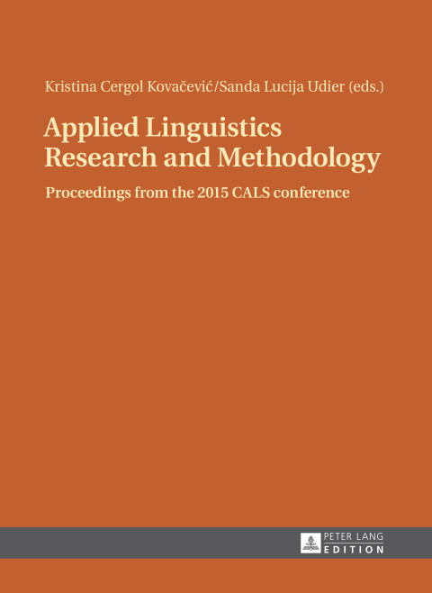 Cover image for book Applied Linguistics Research and Methodology