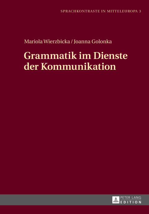 Cover image for book Grammatik im Dienste der Kommunikation