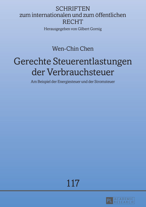 Cover image for book Gerechte Steuerentlastungen der Verbrauchsteuer