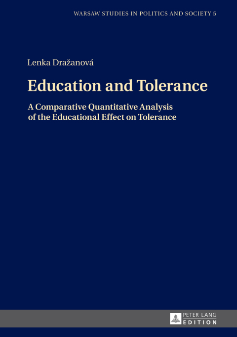 Cover image for book Education and Tolerance