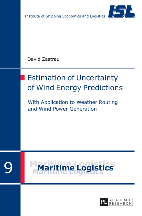 Cover image for book Estimation of Uncertainty of Wind Energy Predictions