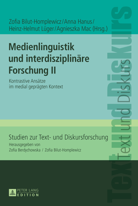 Medienlinguistik und interdisziplinaere Forschung II 