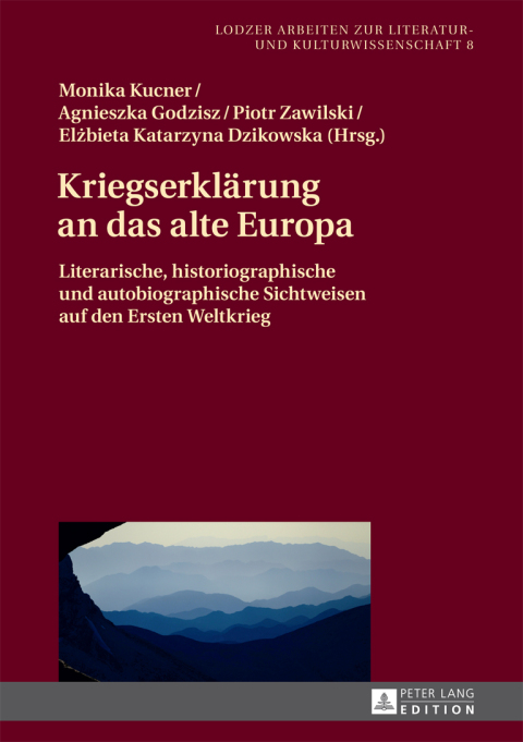 Cover image for book Kriegserklaerung an das alte Europa