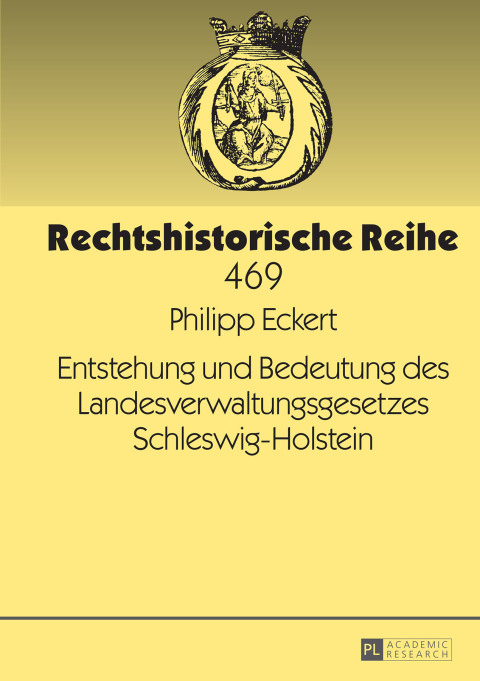 Cover image for book Entstehung und Bedeutung des Landesverwaltungsgesetzes Schleswig-Holstein